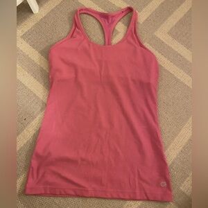GAP Fit Women's Pink Racerback Tank Top